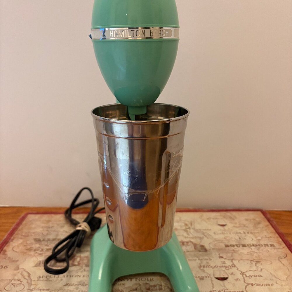 Hamilton Beach Retro Green DrinkMaster Milkshake Mixer